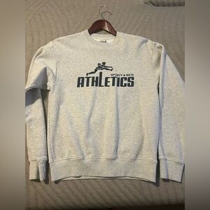 EUC Sporty & Rich Athletics Grey Crewneck Sweatshirt 💙